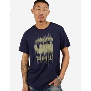 ✅NWT G-Star Raw Original Raw Men's T Shirt Blue Size S MSRP $45